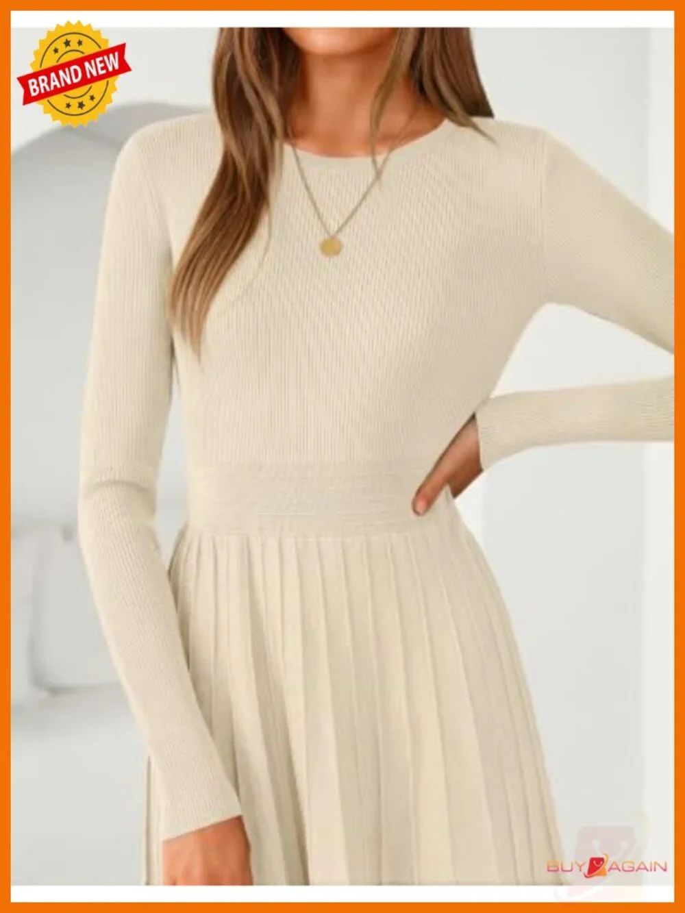N/A ribbed knit